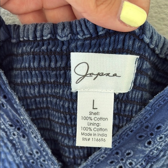 Japna Spaghetti Strap Cotton Dress - Picture 7 of 7